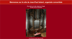 Desktop Screenshot of imbertjeanpaul.fr